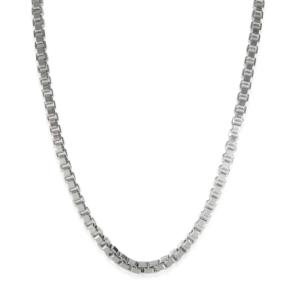 Tiffany & Co. . Sterling Silver  Venetian Link Necklace 1