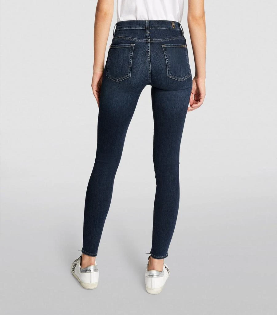 7 For All Mankind Slim Illusion Luxe Skinny Jeans 4