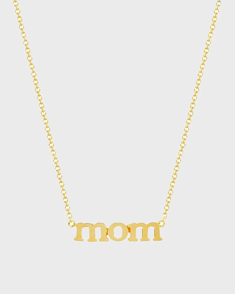 Jennifer Meyer 18k Mom Pendant Necklace 1