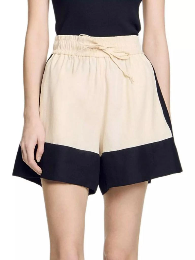 Sandro Two-Tone Shorts 2