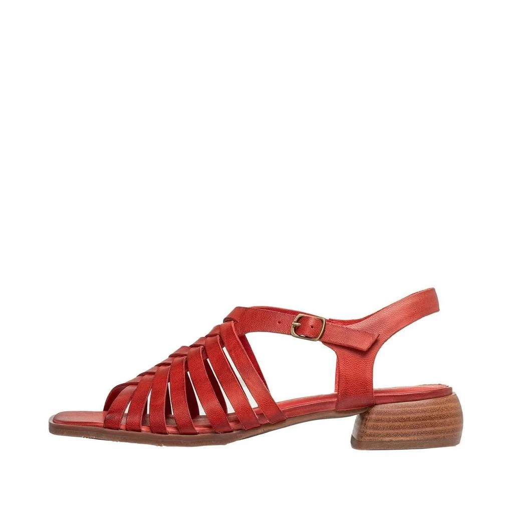 Antelope Women's Leni Sandal In Red Leather 3