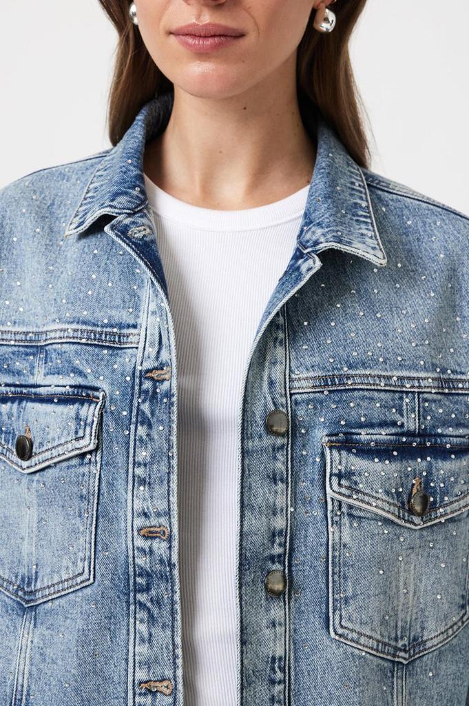 Mavi Jeans Mavi - Thalia Shiny Mid Denim Jacket