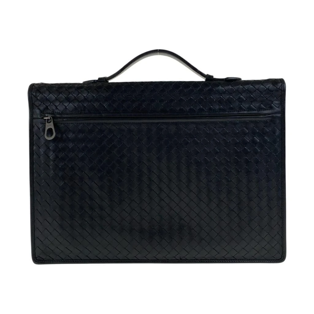 Bottega Veneta Intrecciato Leather Briefcase (Pre-Owned) 2