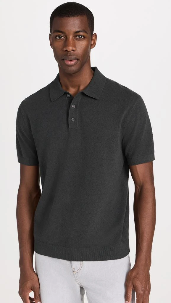 Club Monaco Short Sleeve Boucle Polo 1