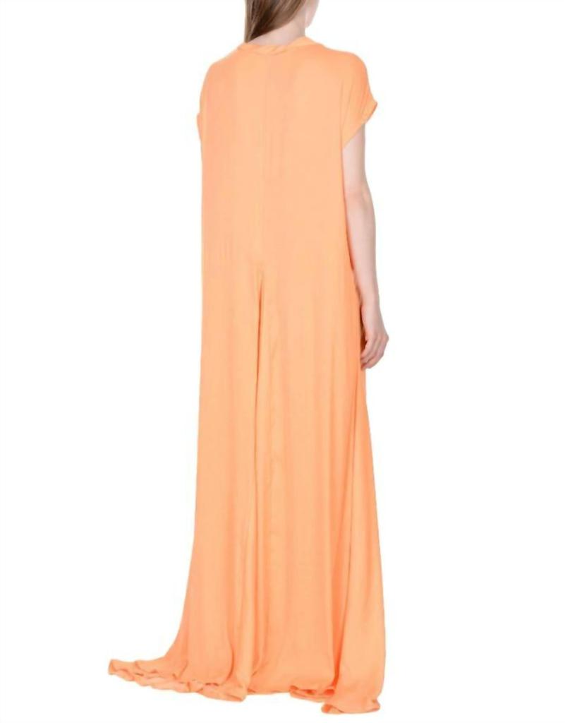 haider ackermann Haider Ackermann - Satin Oversized Draped Maxi Dress