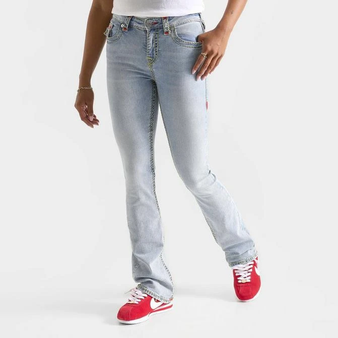 True Religion Women's True Religion Becca Super T Curvy Bootcut Jeans 1