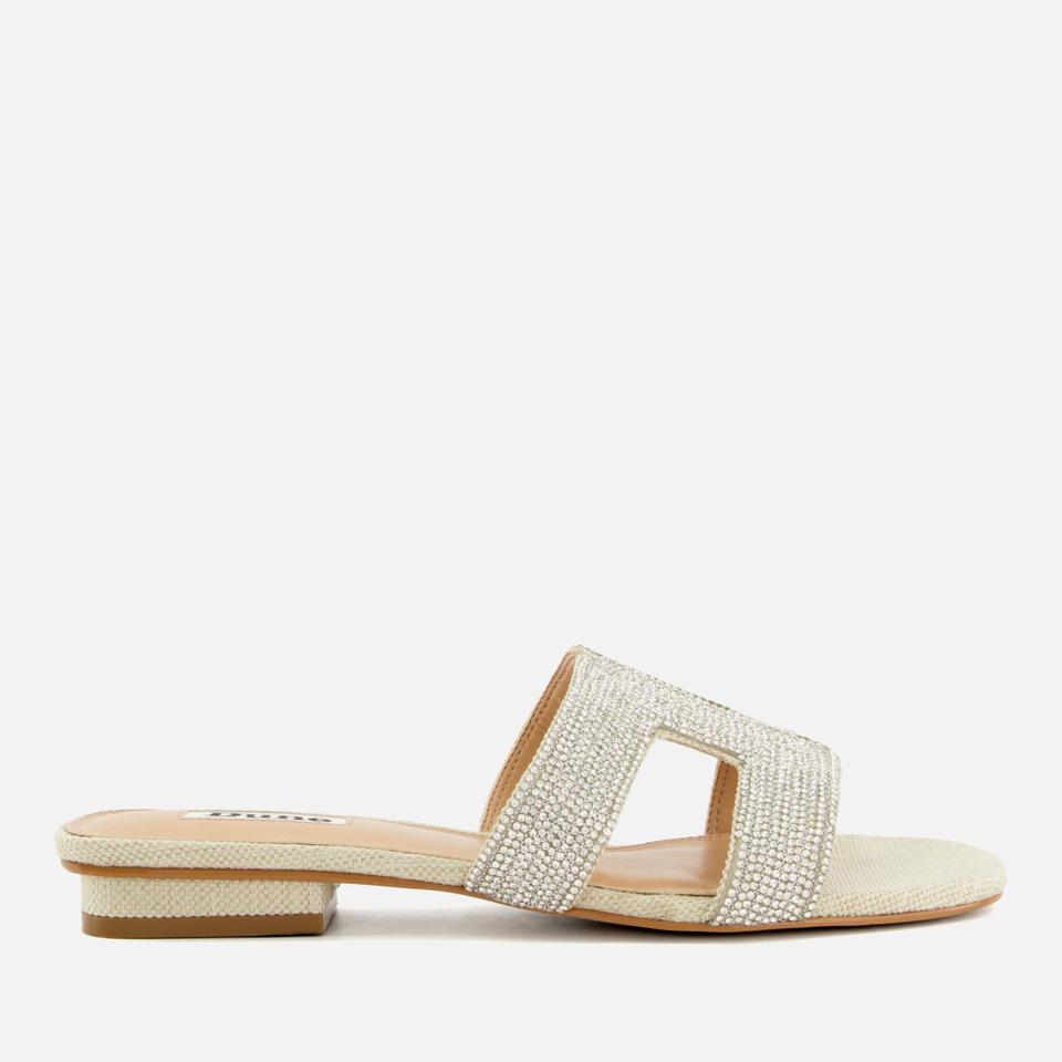 Dune DUNE LONDON WOMEN'S LOUPE EMBELLISHED LEATHER SANDALS