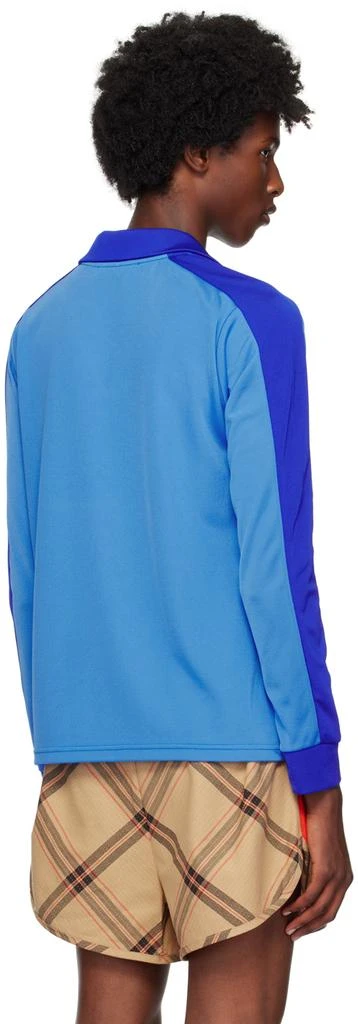 WALES BONNER Blue Home Jersey Polo 3