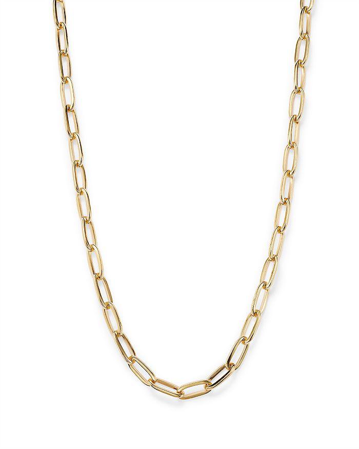 Alberto Amati 14K Yellow Gold Oval Link Chain Necklace, 18" - Exclusive