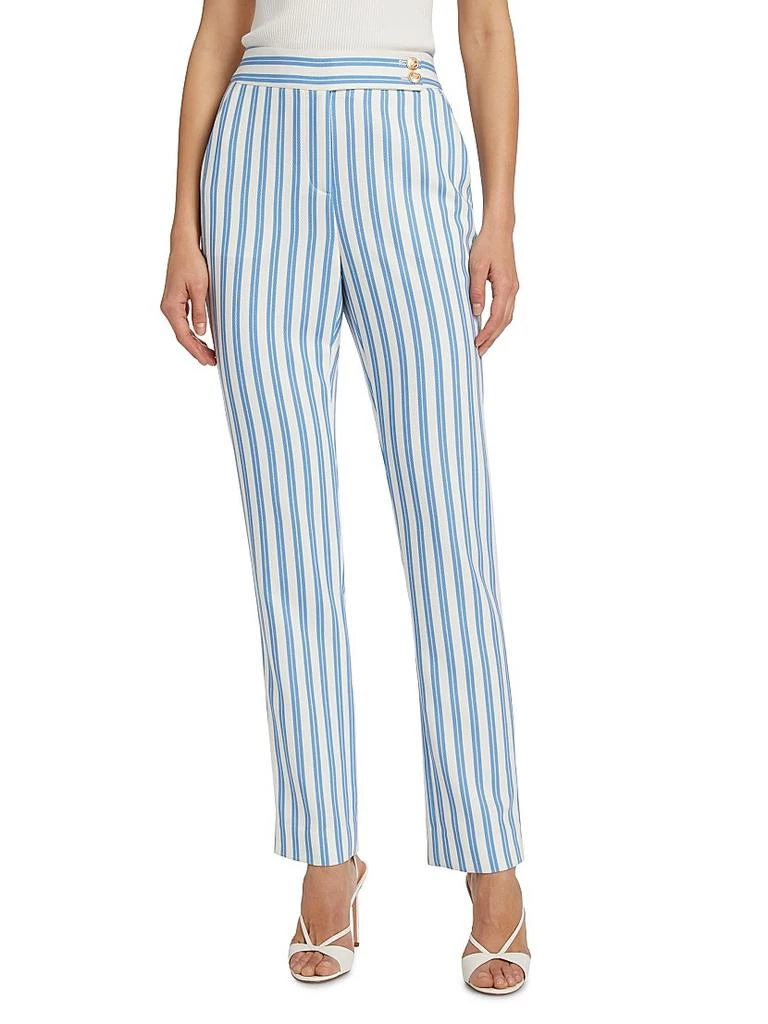 Toccin Eden Cigarette Striped Pants 3