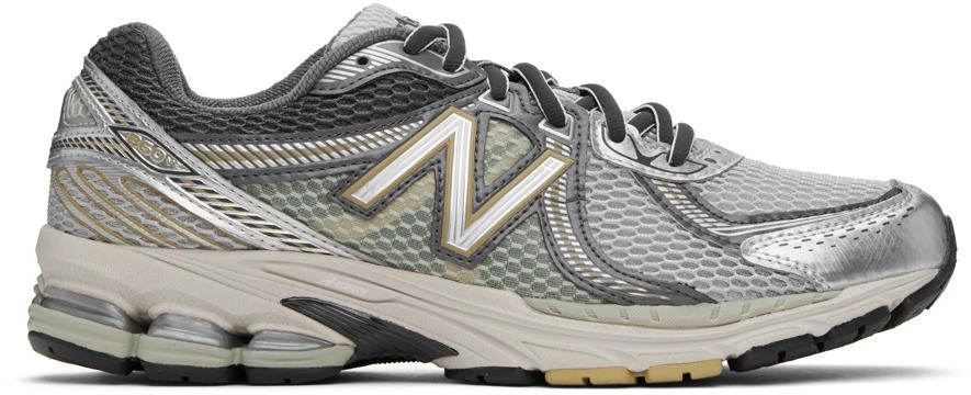 New Balance Gray 860V2 Sneakers 1