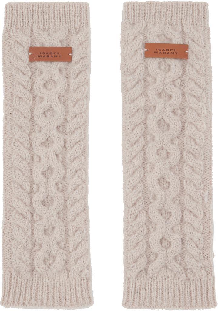 ISABEL MARANT｜GLOVES (TREVA (MI009MFA B3L03A 30MI)) ISABEL MARANT Treva Gloves | Blue | FARFETCH