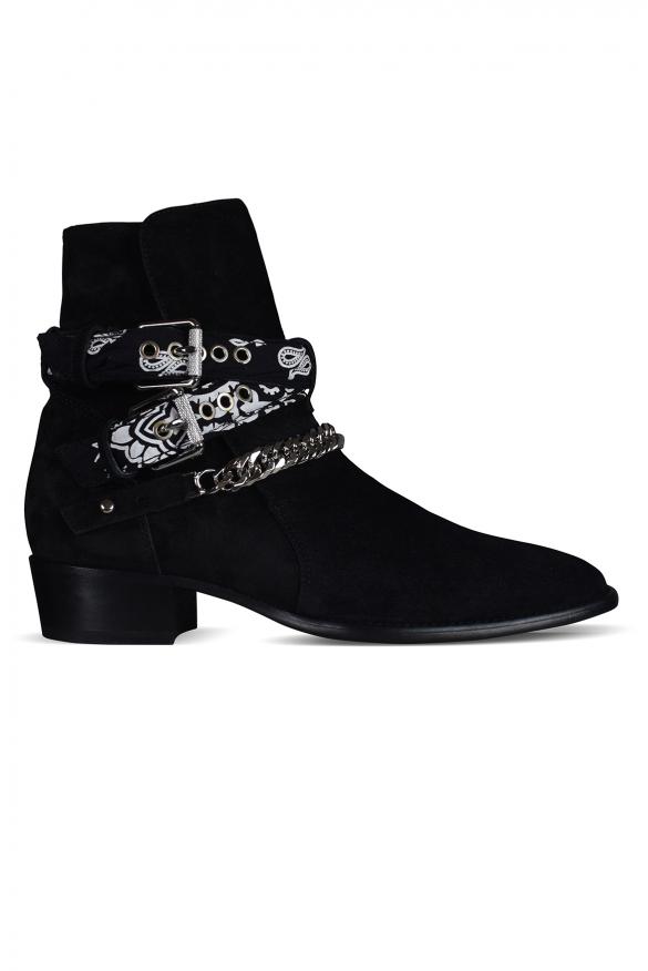 AMIRI Bandana Buckle Boots バンダナブーツ AMIRI Boots Bandana Buckle - Shoes - Save Extra 20% OFF