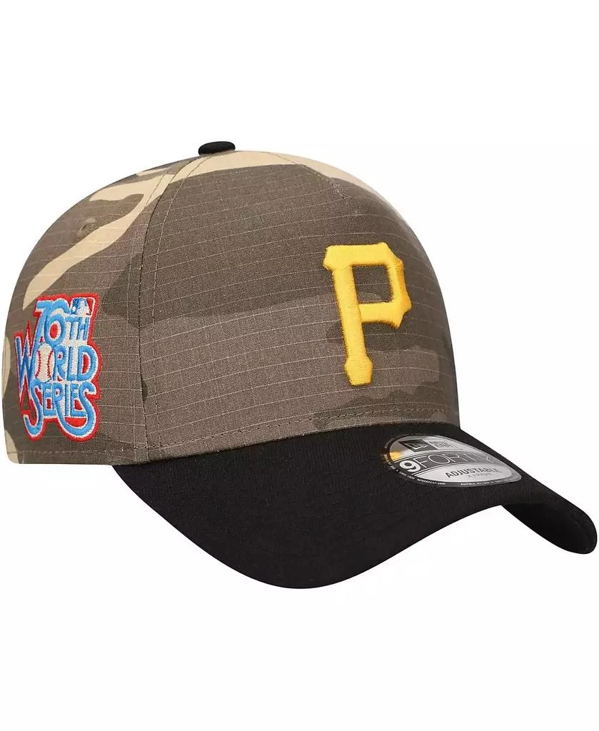 New Era Men's Pittsburgh Pirates Camo Crown A-Frame 9FORTY Adjustable Hat 1