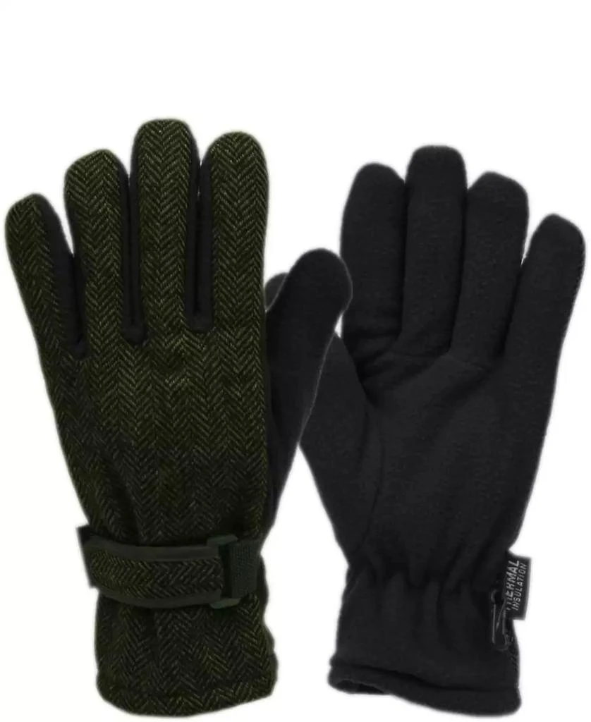 Epoch Hats Company Herringbone Wool Blend Glove 1
