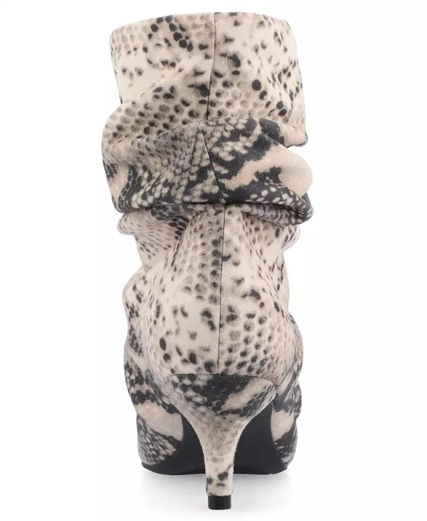 Journee Collection Women's Jo Slouchy Kitten Heel Dress Booties 3