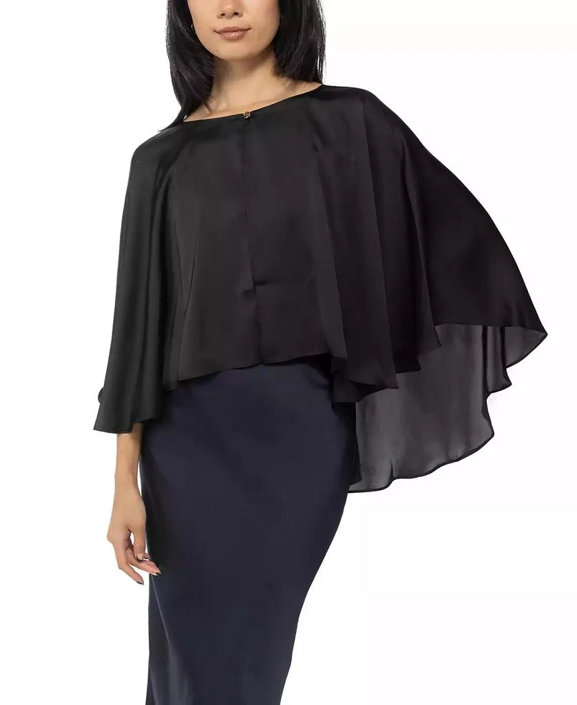 Giani Bernini Women's Satin Capelet Evening Wrap with Closure 1