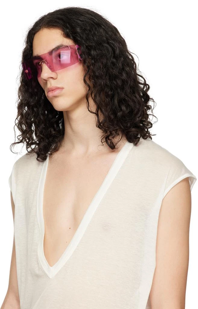Retrosuperfuture Pink Pianeta Sunglasses 4