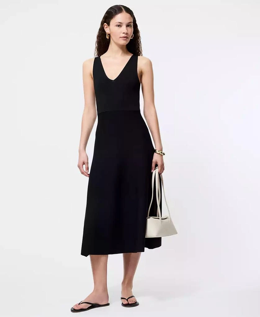 French Connection Women's V-Neck Fit & Flare Midi Dress 4