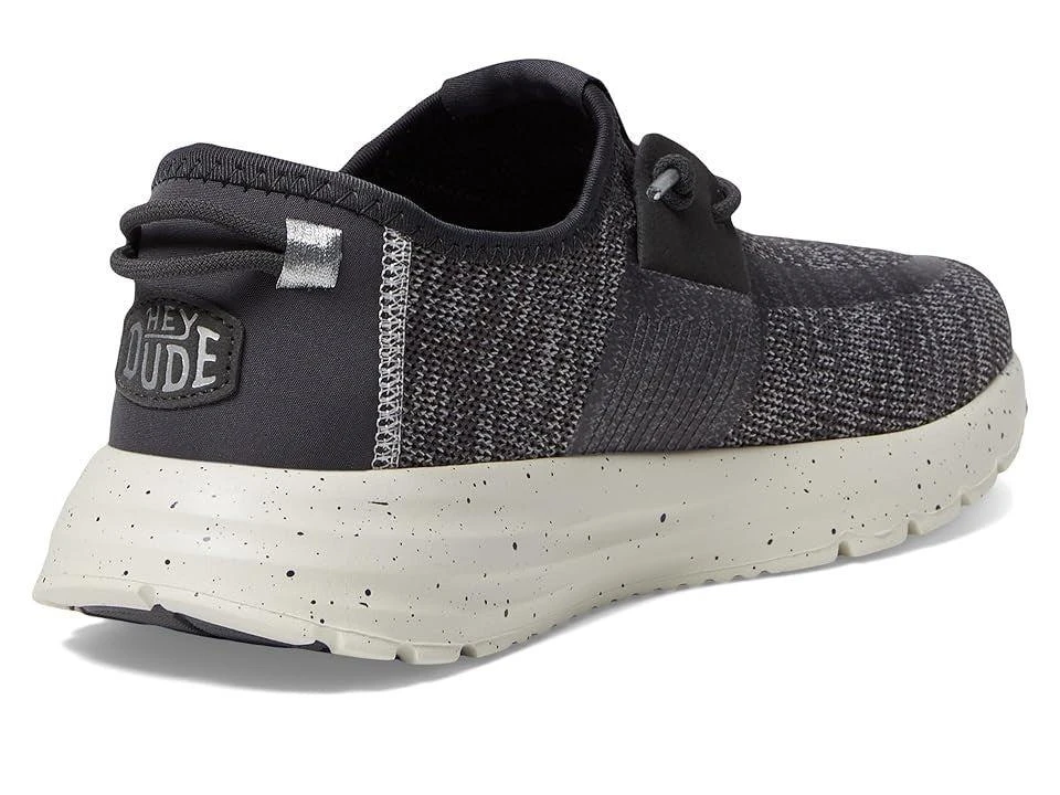 Hey Dude Sirocco Speckle Sneakers Women's  Charcoal Slip-On Shoes ZOGG851 3