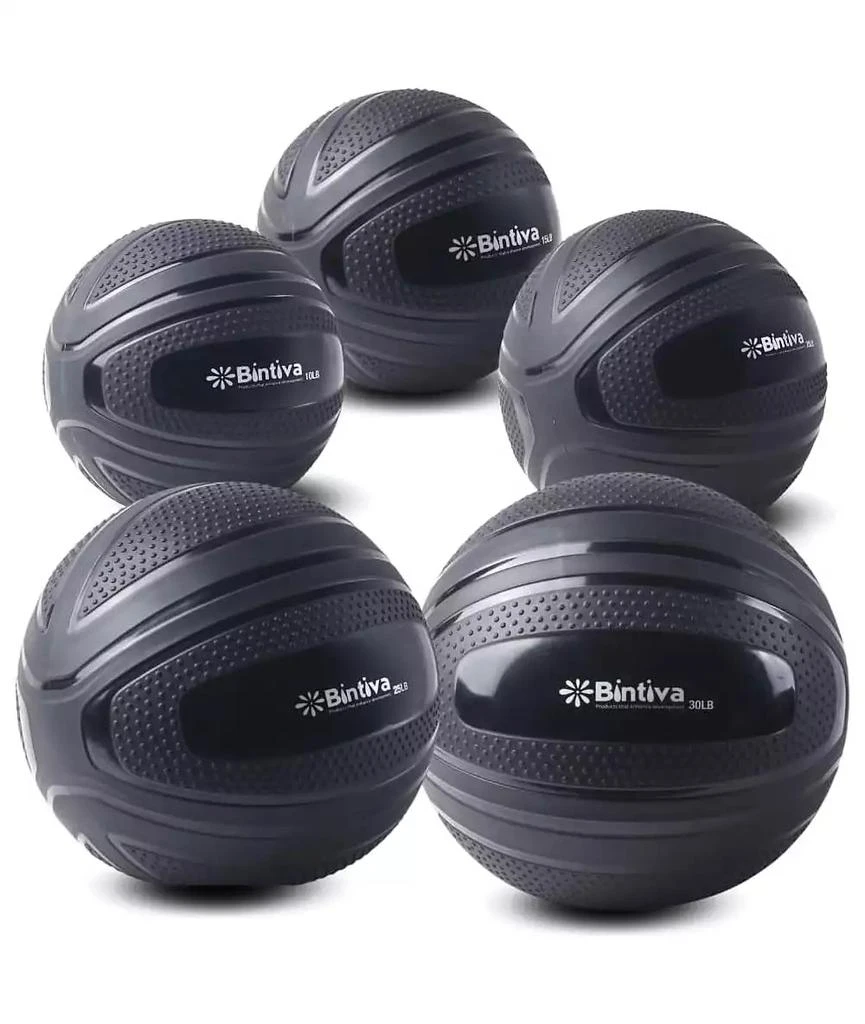 Bintiva Textured Slam Ball Kit - Black 1