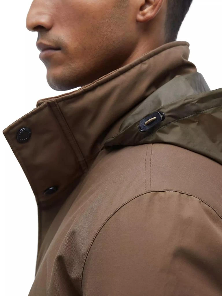 Barbour Border Showerproof Waxed Jacket 6