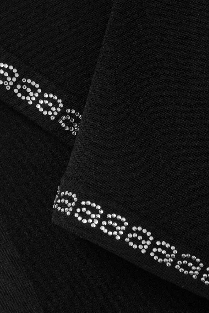 Alexander Wang Crystal-embellished stretch-knit mini dress 4
