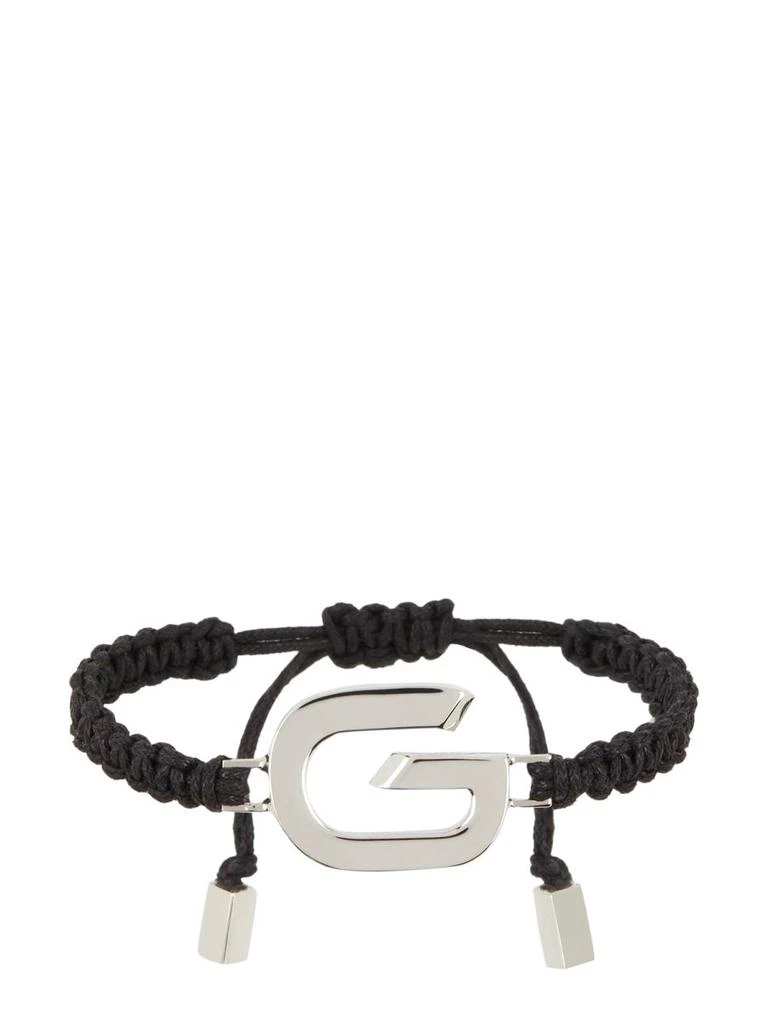 Givenchy Givenchy G Plaque Logo Woven Bracelet 1