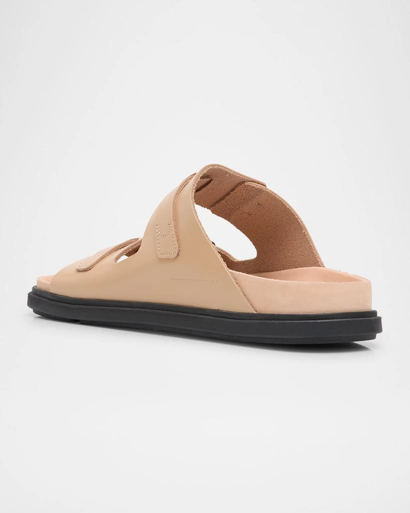 Birkenstock St Barths Leather Dual Buckle Slide Sandals 3