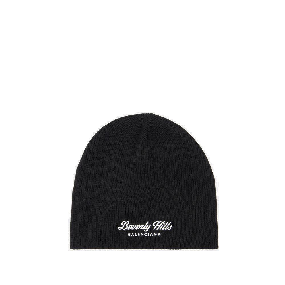 Balenciaga Balenciaga Beverly Hills Knitted Beanie - Hats