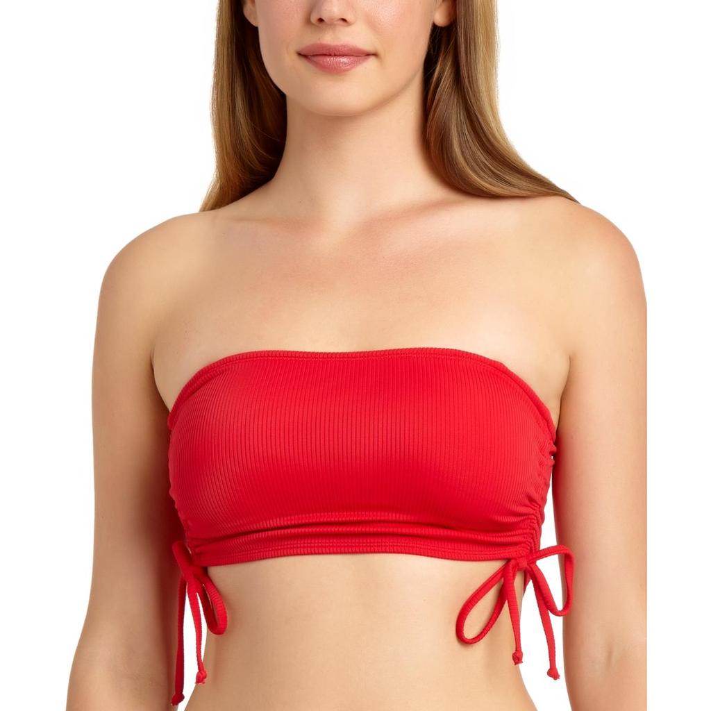 California Waves Womens Ribbed Cami Swim Top Separates