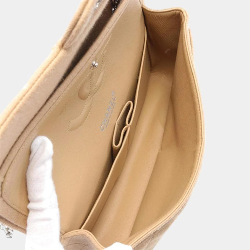 Chanel Chanel Medium Classic Jersey Double Flap Bag 4