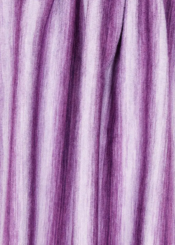 Gimaguas Simi striped stretch-knit mini dress  5