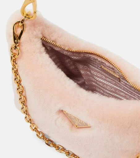 Prada Re-Edition 2005 shearling shoulder bag 3