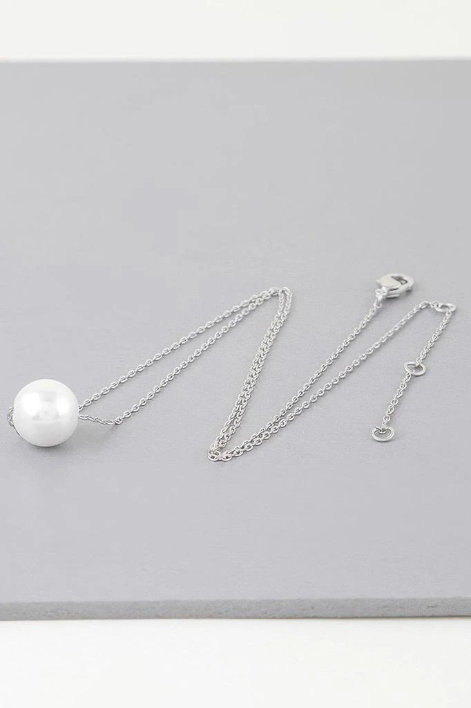TRUEDAMES Classic Pearl Pendant Necklace