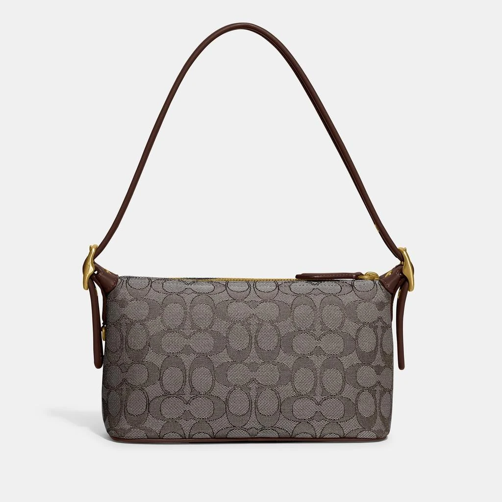 Coach Coach Demi Leather-Trimmed Logo-Jacquard Bag 1