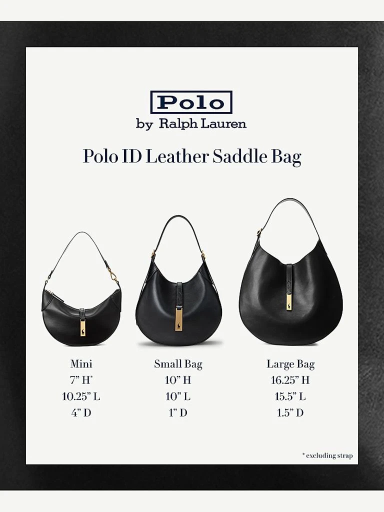 Ralph Lauren Mini Polo ID Leather Shoulder Bag 10