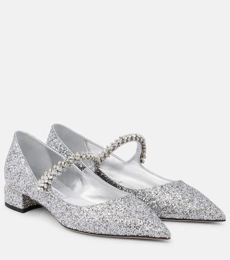 Jimmy Choo Bing 25 embellished Mary Jane pumps 1