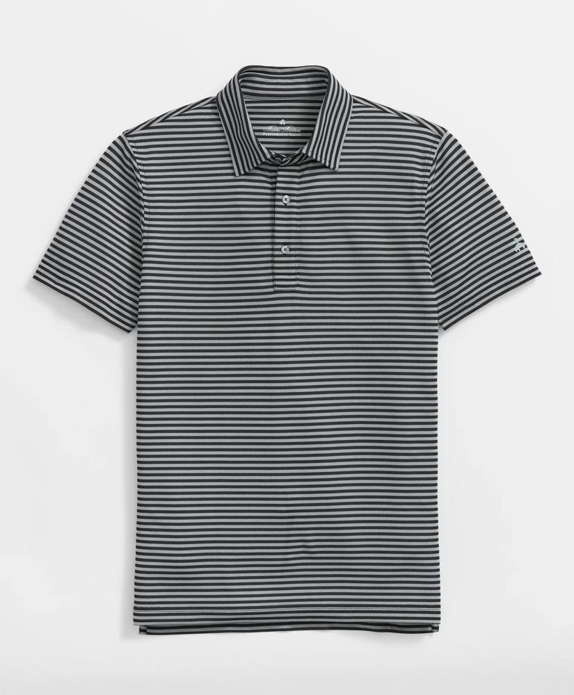 Brooks Brothers Performance Series Vintage Stripe Pique Polo Shirt