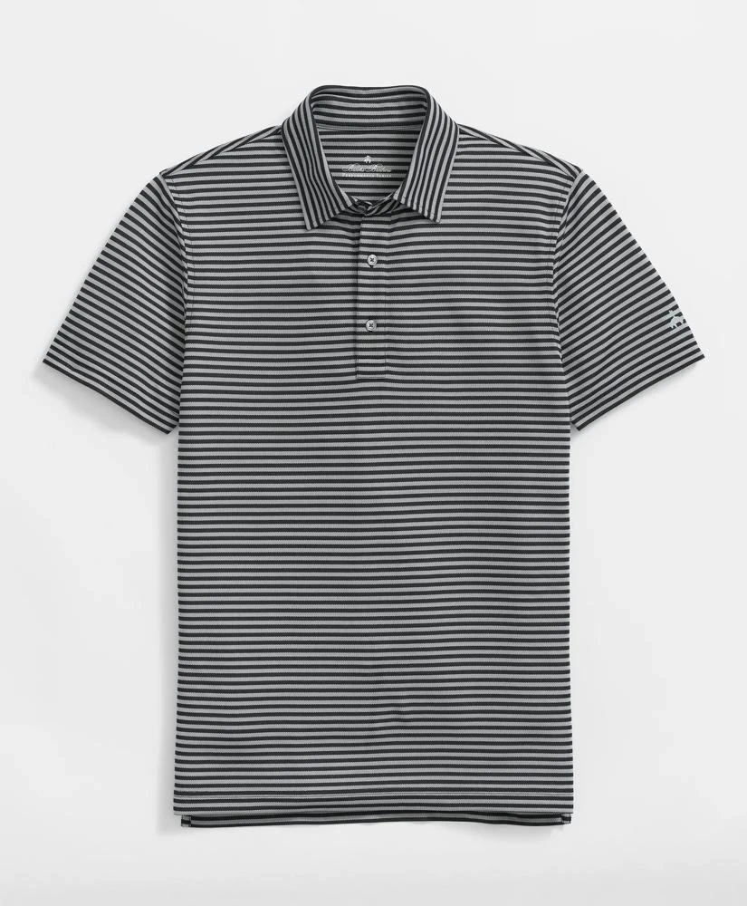 Brooks Brothers Performance Series Vintage Stripe Pique Polo Shirt 1