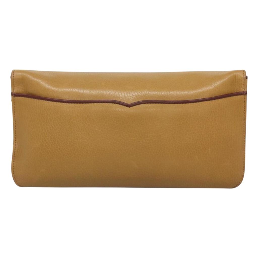 Cartier Must De  Leather Clutch Bag (Pre-Owned)