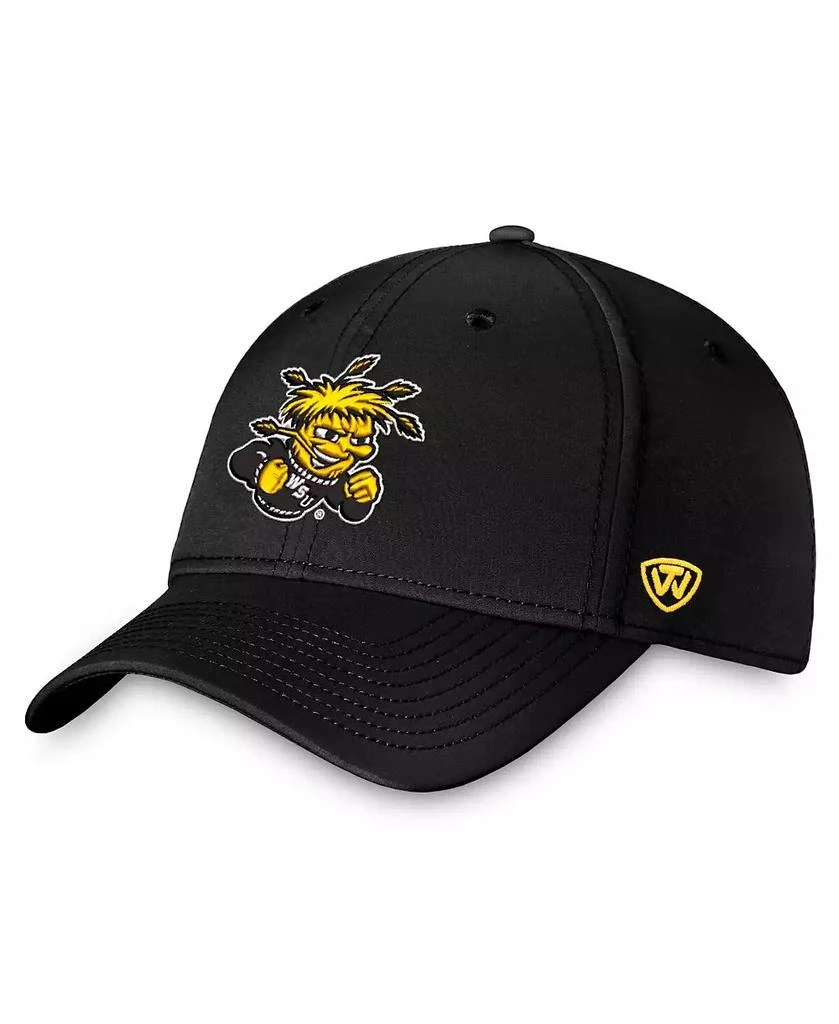 Top of the World Men's Black Wichita State Shockers Reflex 2.0 Logo Flex Hat 1