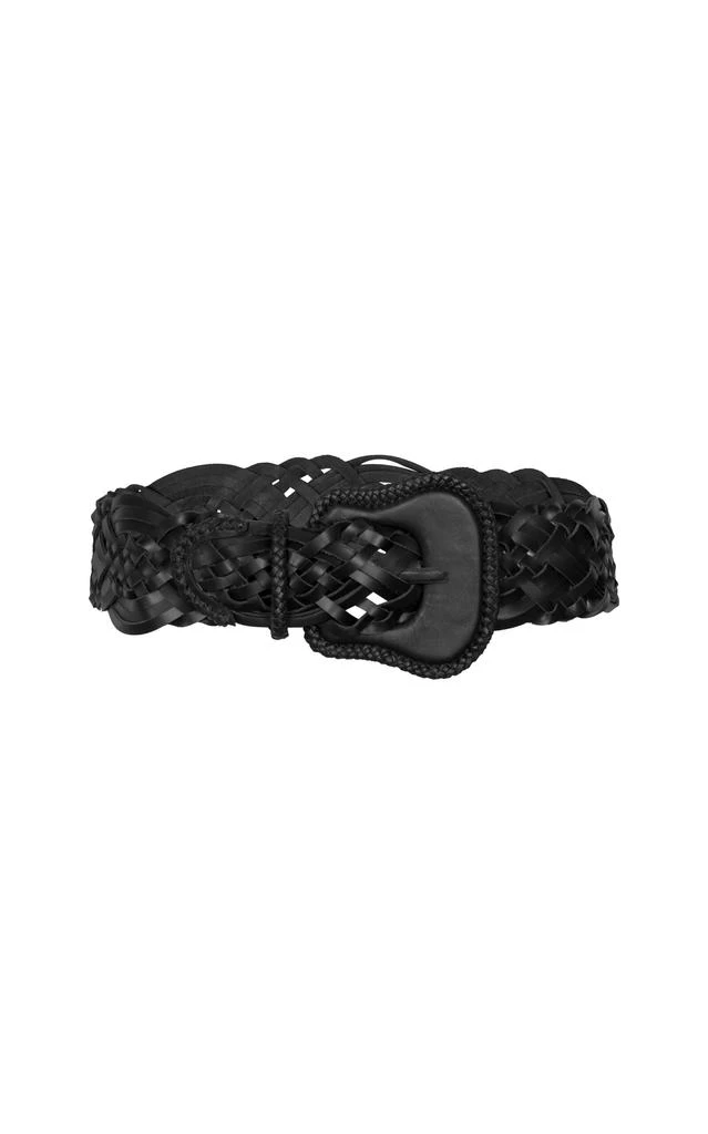 JOHANNA ORTIZ Johanna Ortiz - Captain Log Leather Belt - Black - XS - Moda Operandi 1