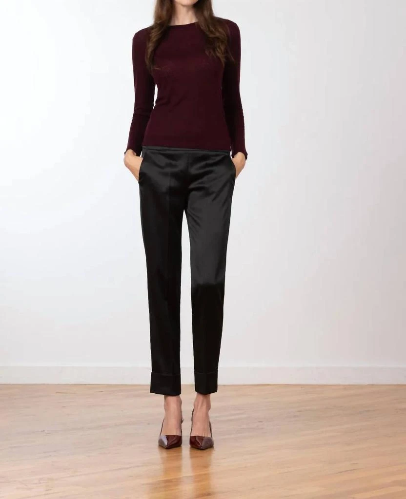 Avenue Montaigne Avenue Montaigne - Women
s Satin Ben Pants