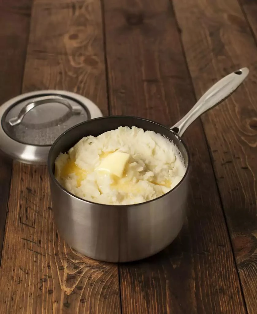 Scanpan CTX 2 qt, 1.8 L, 6.25", 16cm Nonstick Induction Suitable Saucepan with Lid, Brushed Stainless Steel 3