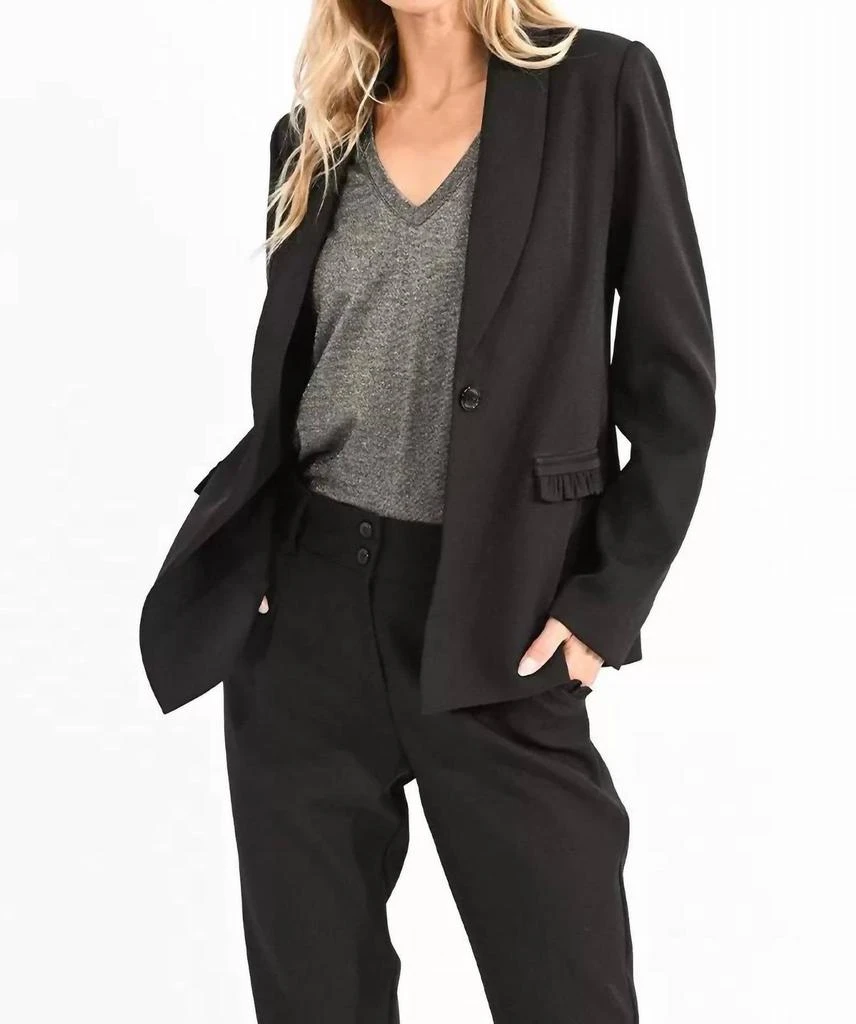 Molly Bracken Molly Bracken - Ruffle Pocket Blazer 3