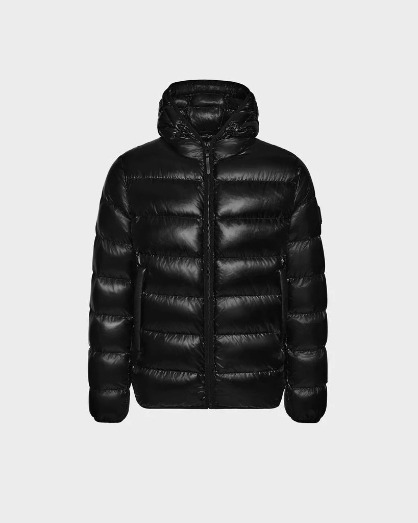 Rudsak DEMIAN S MEN'S GLOSSY HOODED DOWN PUFFER 1