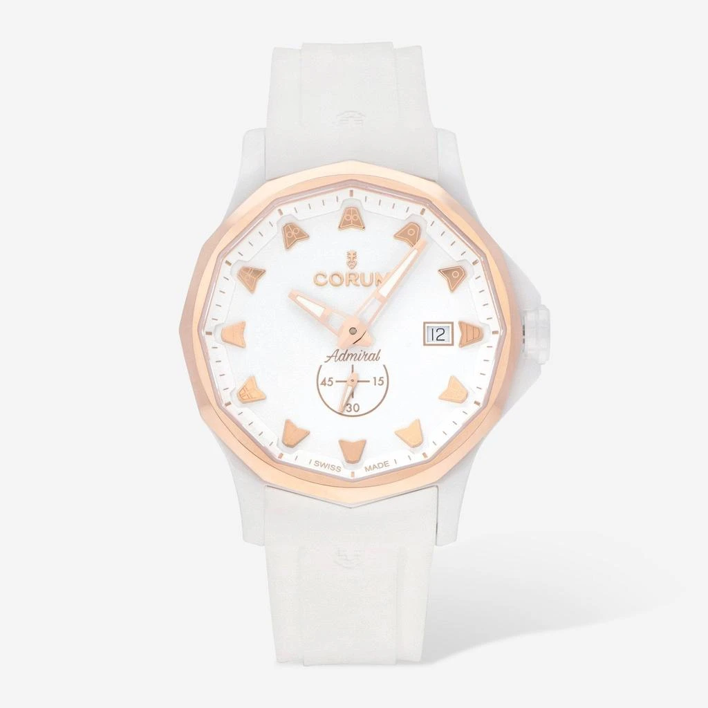 Corum Corum Admiral 42 White Ceramic Automatic Men's Watch A395/04460 1