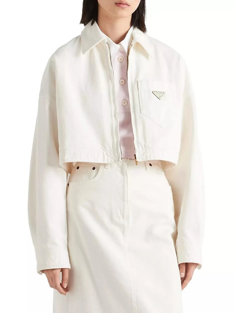 Prada Denim Blouson Jacket 2