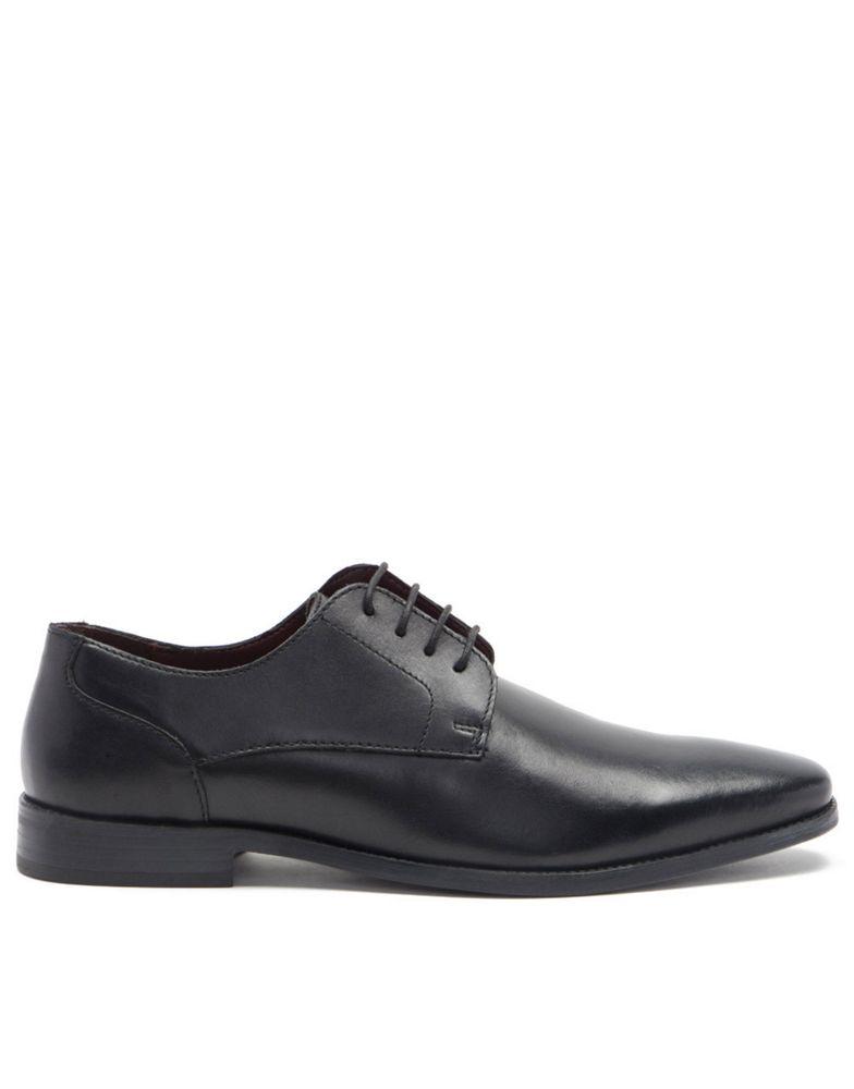 Thomas Crick THOMAS CRICK FALCON derby formal leather lace-up shoes in black